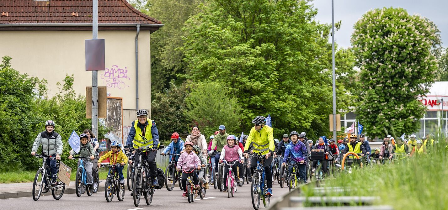 Kidical Mass - ein Fahrraddemo besonders für Familien