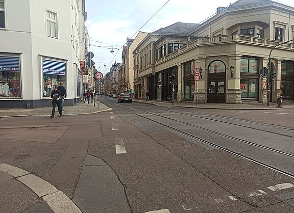 Kreuzung Geistr./Hermannstr. (Symbolbild)